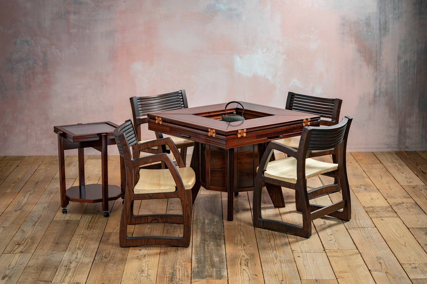 開閉式火鉢テーブル